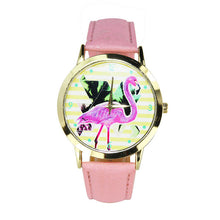 and Women Men Band Analog Quartz Business Fashionable charming Birds Wrist Watch For A/B Styles EF8
