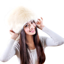Fashion Colorful Warm Tail Beanie Beret Cap Women Imitation Faux Fur Ear Hat Bomber Hats for Girls EF8