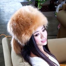 Fashion Colorful Warm Tail Beanie Beret Cap Women Imitation Faux Fur Ear Hat Bomber Hats for Girls EF8