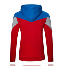 Men Slim Hoodie Warm Pullover Sweatshirt Hooded Coat High-quality Zippers Outwear Tops Plus Size M-XXXL EF8
