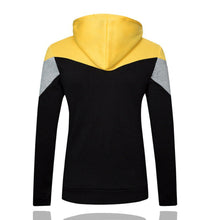 Men Slim Hoodie Warm Pullover Sweatshirt Hooded Coat High-quality Zippers Outwear Tops Plus Size M-XXXL EF8
