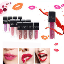 Beauty Women Makeup Long Lasting Lip Gloss 12 Colors Waterproof Matte liquid lipstick Lipstick EF8