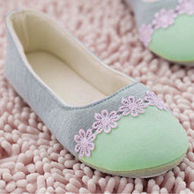 plus size 35-40 mokingtop Women Home Slippers Spliced Warm Pregnant Women Shoes Ladies Yoga Ballet Flat Shoes EF8