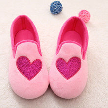 plus size 36-39 mokingtop Women Home Slippers Spliced Heart Warm Pregnant Women Shoes Ladies Yoga Ballet Flat Shoes EF8
