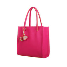 ing Bags29X27CM Fashion girls handbags leather shoulder bag 9 candy color flowers totes Women Tote Bags EF8