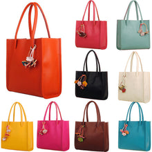 ing Bags29X27CM Fashion girls handbags leather shoulder bag 9 candy color flowers totes Women Tote Bags EF8