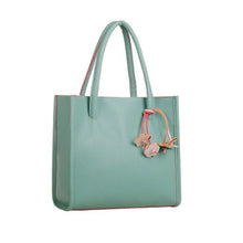 ing Bags29X27CM Fashion girls handbags leather shoulder bag 9 candy color flowers totes Women Tote Bags EF8