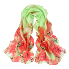 Chiffon Womens Scarf Fashion Long Warm Shawl Infinity foulard echarpe Floral Scarf Women bufandas Pashmina EF8