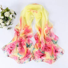 Chiffon Womens Scarf Fashion Long Warm Shawl Infinity foulard echarpe Floral Scarf Women bufandas Pashmina EF8