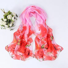 Chiffon Womens Scarf Fashion Long Warm Shawl Infinity foulard echarpe Floral Scarf Women bufandas Pashmina EF8