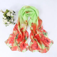 Chiffon Womens Scarf Fashion Long Warm Shawl Infinity foulard echarpe Floral Scarf Women bufandas Pashmina EF8