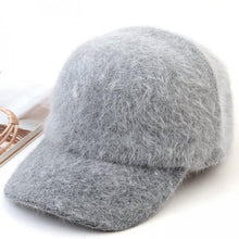 Fall Beanies Knitted Hats Rabbit Fur Cap 7 Colors Snapback Cap LadiesFashion Skullies Elegant Women Hats EF8