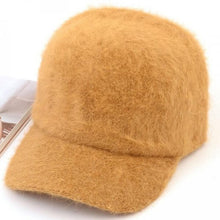Fall Beanies Knitted Hats Rabbit Fur Cap 7 Colors Snapback Cap LadiesFashion Skullies Elegant Women Hats EF8