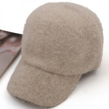 Fall Beanies Knitted Hats Rabbit Fur Cap 7 Colors Snapback Cap LadiesFashion Skullies Elegant Women Hats EF8