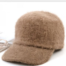 Fall Beanies Knitted Hats Rabbit Fur Cap 7 Colors Snapback Cap LadiesFashion Skullies Elegant Women Hats EF8