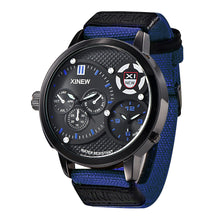 Famous XI30M waterproof Men's Military Luxury Watch Sport Analog Quartz Mens Leather StrapClock Wristwatch EF8