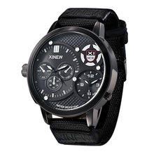Famous XI30M waterproof Men's Military Luxury Watch Sport Analog Quartz Mens Leather StrapClock Wristwatch EF8