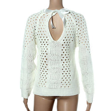 Fashion Women Long Sleeve Loose Knitted Backless Knitwear Fast Shipping EF8
