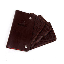 Fashion Luxury Men Women Faux Leather Business Card Slot Credit Card Holder Bag Multilayer Package Card Case EF8