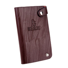 Fashion Luxury Men Women Faux Leather Business Card Slot Credit Card Holder Bag Multilayer Package Card Case EF8