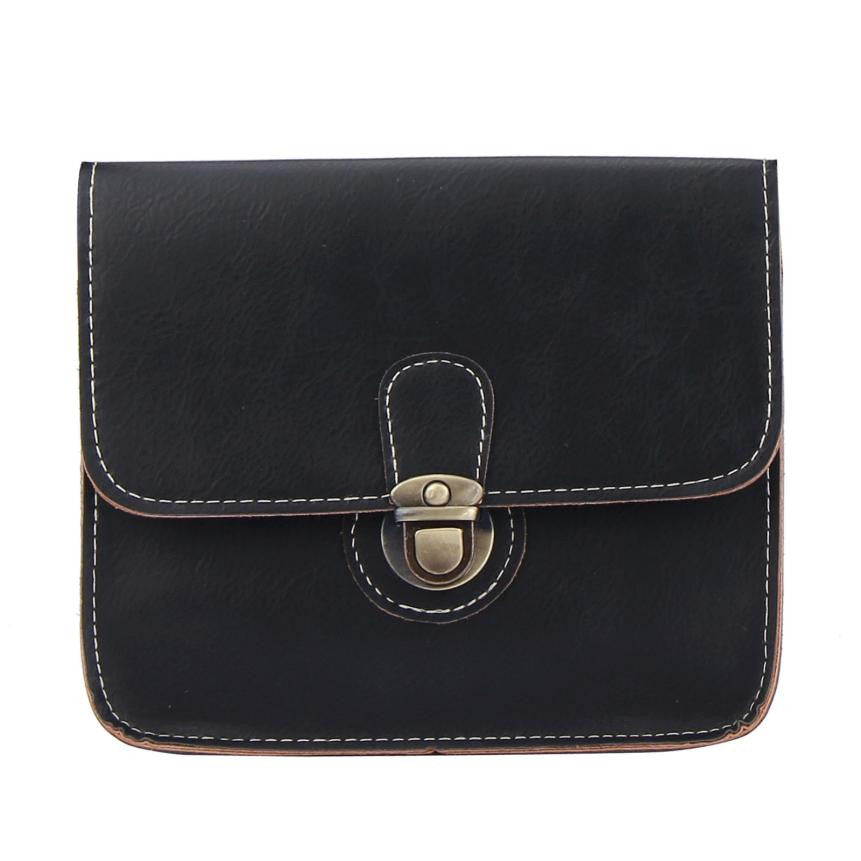 Fashion Plaid Women Messenger Bag Mini Black Crossbody Bags For Women Famous Leather Handbag Fast Shipping EF8