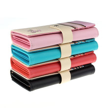 Single Zipper Fashion Clutch Checkbook Money Clip Change Bag Purse Wallet Fox Love In EF8