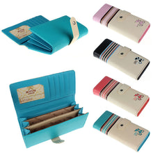Single Zipper Fashion Clutch Checkbook Money Clip Change Bag Purse Wallet Fox Love In EF8