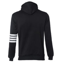 Hoodies Men Fashion Warm Hoodies Casual Zipper Hooded Sweatshirts Suit Hoody Jacket Black White EF8