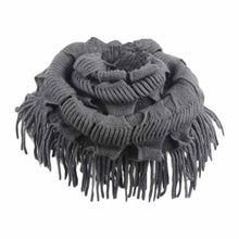 Fashion Women Fashion Infinity Thick Neck Warmer Scarf With Long Fringed Sunshine EF8