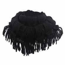 Fashion Women Fashion Infinity Thick Neck Warmer Scarf With Long Fringed Sunshine EF8