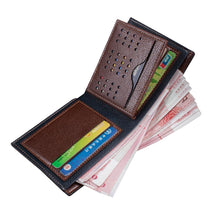 Men Faux Leather Purse OL Style Business Short Purses ID credit Card holder Clutch Coin Wallet EF8