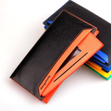 Trendy Fashion Men Hit Color Long Purses ID Credit Card Holder Slot Clutch Coin Money Wallet Purse EF8