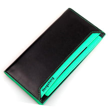 Trendy Fashion Men Hit Color Long Purses ID Credit Card Holder Slot Clutch Coin Money Wallet Purse EF8
