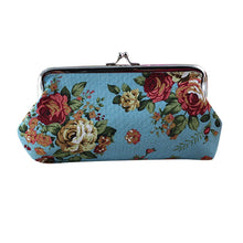 Retro Vintage Flower Print Women Lady Small Wallet Hasp Coin Purse Clutch Girls Clutch Bag EF8
