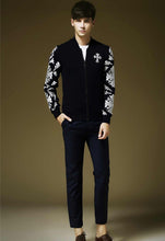 Men Fashion Classics Cotton Weave Jacket Fashion knit Cardigan Coat Man Coats EF8