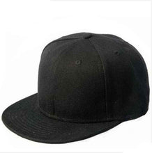 Famous Black Blank Plain Snapback Hats Hip-Hop Adjustable Bboy Baseball Cap Tops Hats ing EF8