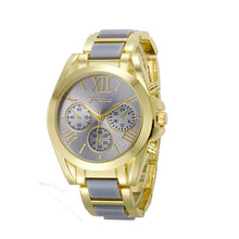 Luxury Watches Women Geneva Quartz Analog Wristwatch Golden Band Roman Numerals Dial Watch Relogio Feminino 10 Color EF8