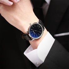 Mens Watches Ulzzang Luxury Casual Military Quartz Sports Wristwatch Leather StrapClock watch relogio masculino EF8