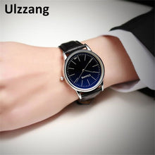 Mens Watches Ulzzang Luxury Casual Military Quartz Sports Wristwatch Leather StrapClock watch relogio masculino EF8