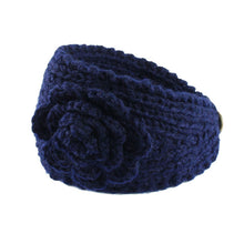 Fashion Women Crochet Headband Knit Hairband Flower Head wrap Girl Hair Accessories EF8