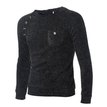 Fashion Casual Sweatshirts O-Neck Striped Slim Fit Knittmens Pullovers Men Pullover Men M-XXL EF8