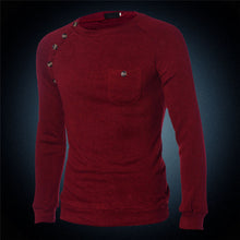 Fashion Casual Sweatshirts O-Neck Striped Slim Fit Knittmens Pullovers Men Pullover Men M-XXL EF8