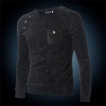 Fashion Casual Sweatshirts O-Neck Striped Slim Fit Knittmens Pullovers Men Pullover Men M-XXL EF8