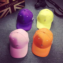 Cute Men Women Baseball Cap Snapback Caps Hip Hop Hats Tops Hats ing 5 Pure Colors Baseball Hats EF8