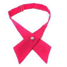 Design Adjustable Bowtie  Men's Women's Cross Tie  Wedding Bowtie EF8