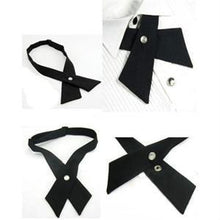 Design Adjustable Bowtie  Men's Women's Cross Tie  Wedding Bowtie EF8