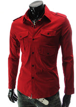 Fashion Mens Luxury Long Sleeve Casual Slim Fit Stylish Dress Shirts Mens shirts for Lovers Camisetas Tops EF8