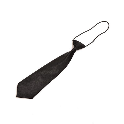 School Boys Children Kids Baby Wedding Solid Colour Elastic Tie Necktie EF8