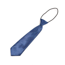 School Boys Children Kids Baby Wedding Solid Colour Elastic Tie Necktie EF8