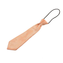 School Boys Children Kids Baby Wedding Solid Colour Elastic Tie Necktie EF8